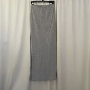 American Apparel Cotton Spandex Maxi Skirt